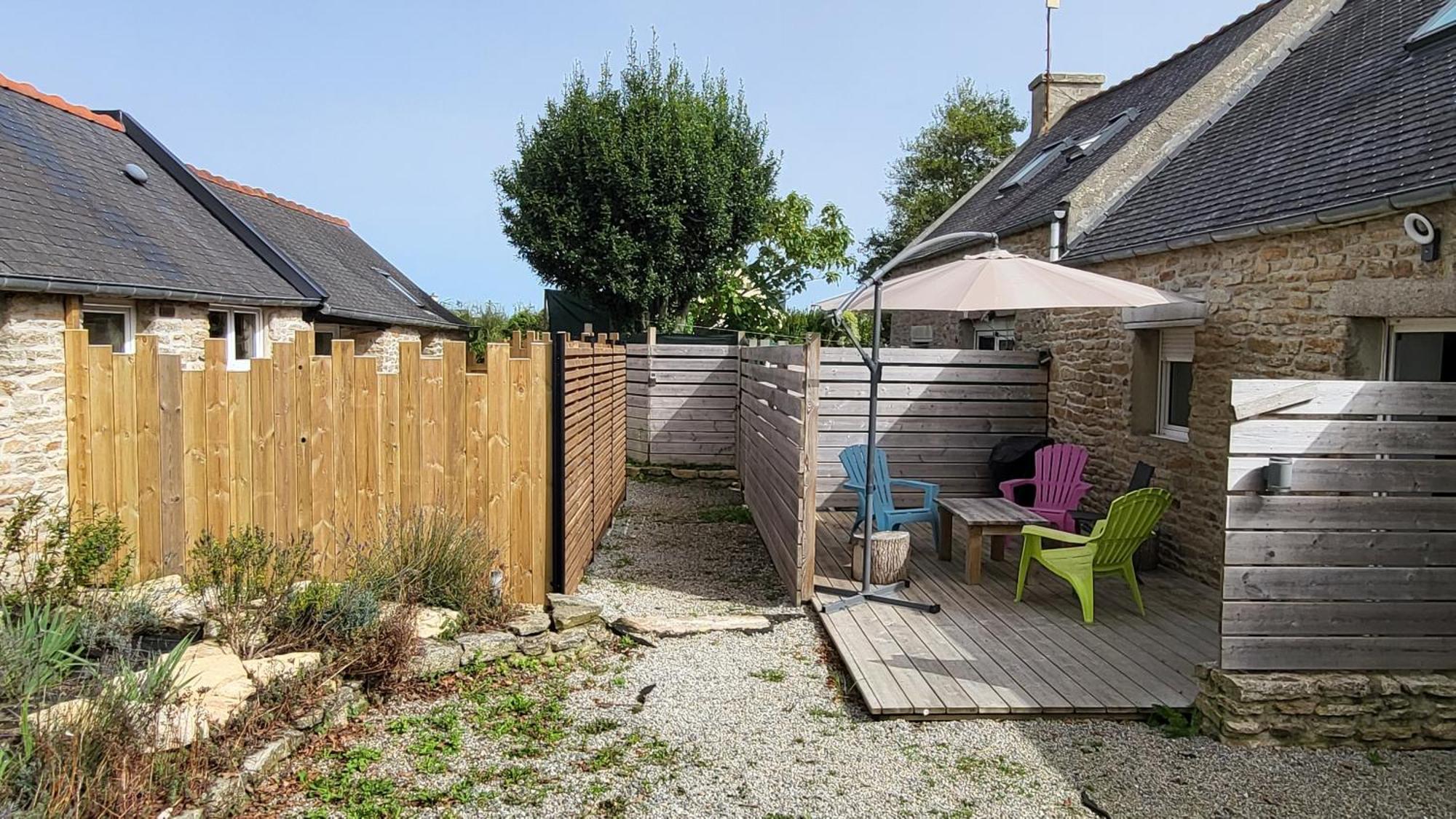 Kerelo Le Ptit St Roch, Maisonnette Cosy, Mer 5Km, Ploudalmezeau Bagian luar foto